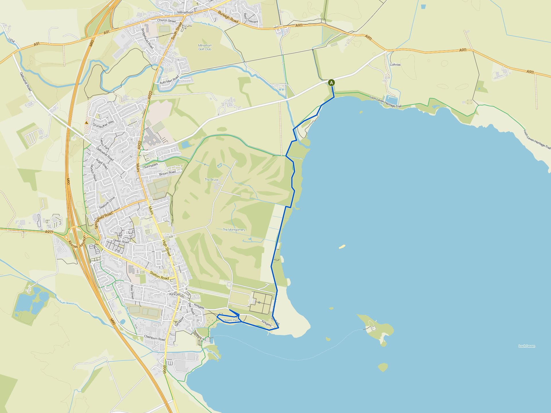 The best walks and hikes around Loch Leven National Nature Reserve | Komoot